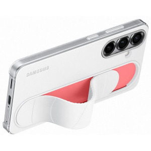 Samsung Capac protectie spate Silicon Grip White pentru Galaxy S25 Plus (S936)