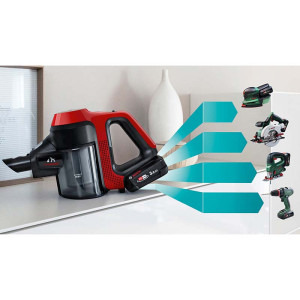Bosch vertical Unlimited 7 ProAnimal BBS711ANM, 18V, Autonomie 40 min, 0.4L, Rosu
