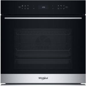 Cuptor incorporabil Whirlpool WOI78PT1SXA, Electric, 73 L, Autocuratare pirolitica, 6th Sense, Ready2Cook, FlexiClean, Grill, Casa A+, Negru/Inox