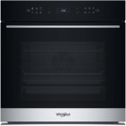 Cuptor incorporabil Whirlpool WOI78PT1SXA, Electric, 73 L, Autocuratare pirolitica, 6th Sense, Ready2Cook, FlexiClean, Grill, Casa A+, Negru/Inox