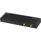 Adaptor Logilink HD0049 Switch 4x HDMI Female, 2x Toslink, 2x Coaxial, 2x Jack 3.5 mm, Negru