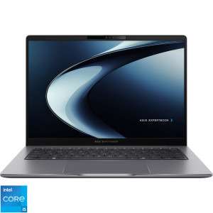 Laptop ASUS 14 ExpertBook P3 P3405CVA, WQXGA 144Hz, Procesor Intel® Core™ i5-13420H (12M Cache, up to 4.60 GHz), 16GB DDR5, 512GB SSD, Intel UHD, No OS, Misty Grey