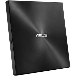 ASUS ZenDrive U8M, ultra-slim extern DVD citire/scriere, USB-C, suport M-DISC, Windows si Mac OS, negru