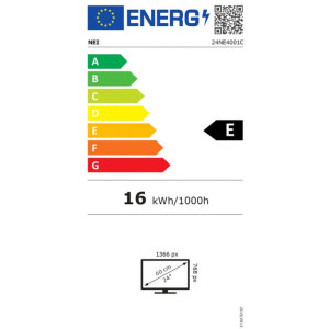 Nei 24NE4001C Seria NE4001 60cm negru HD Ready