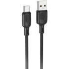 Cablu de date / adaptor Borofone BX113, USB Male la USB-C Male, 3 m, Black