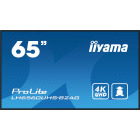Monitor LED IIyama ProLite LH6560UHS-B2AG 64.5 inch UHD VA 6.5 ms 60 Hz