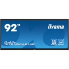 Monitor LED IIyama ProLite TE9218UWI-B1AG Touchscreen 91.5 inch UWUHD VA 6.5 ms 60 Hz USB-C