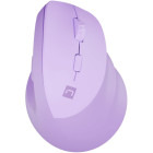 Mouse Natec Crake 2 Wireless Vertical Lavender