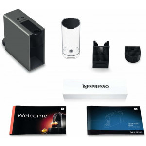 Nespresso Essenza Mini Intense Grey C30-EU-GR-NE1, 1260W, 19bar, 0.6L, Gri