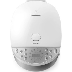 Philips Multicooker Seria 3000 HD4713/40, 1000W, Alb/Argintiu