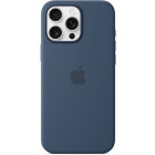 Apple Protectie pentru spate, material silicon, cu MagSafe pentru iPhone 16 Pro Max, culoare Denim