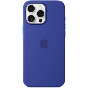 Apple Protectie pentru spate, material silicon, cu MagSafe pentru iPhone 16 Pro, culoare Ultramarine