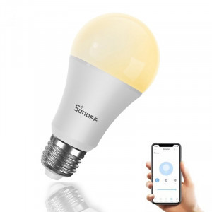 Sonoff B02-B-A60, Bec inteligent cu LED, 9W, 806 LM, Control aplicatie