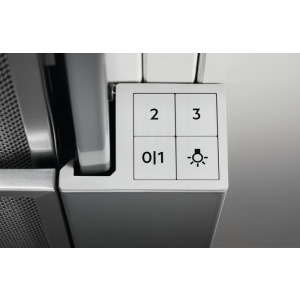 Zanussi telescopica ZFP316S, Putere de absorbtie 410 m3/h, 1 motor, 60 cm, Inox