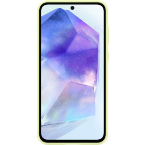 Samsung Capac protectie spate Silicone Light Blue pentru Galaxy A55 5G
