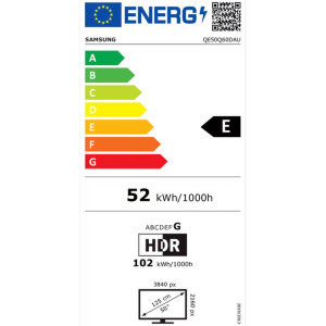 Samsung Smart TV QE50Q60D Seria Q60D 125cm gri-negru 4K UHD HDR