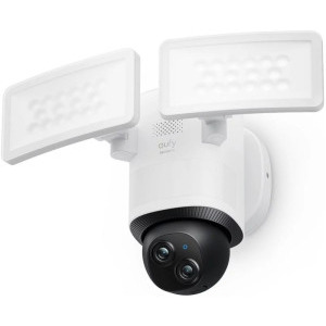 Camera supraveghere eufy Edge 2 FloodLight E340, 3K/Full HD, audio bidirectional, iluminare smart