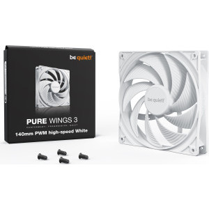 be quiet! Pure Wings 3 140mm PWM High-Speed White