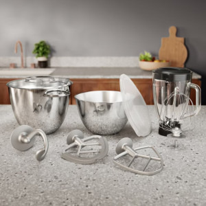 Electrolux Explore 6 E6KM1-8BPT, 1200 W, 10 viteze + Pulse, Blender, Boluri inox 4 L + 6 L, Iluminare LED pentru bol, Capac pentru dospire, Antracit, 6 L / 4L