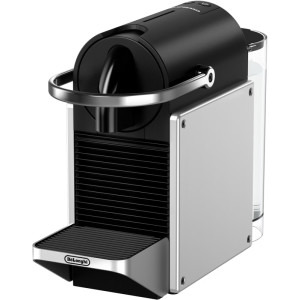 Espressor de cafea Nespresso by DeLonghi Pixie EN127, 1260W, 19bar, 0.7L, Argintiu