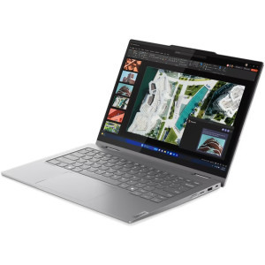 Lenovo 14'' ThinkBook 14 2-in-1 G4 IML, WUXGA IPS Touch, Procesor Intel® Core™ Ultra 7 155U (12M Cache, up to 4.80 GHz), 16GB DDR5, 512GB SSD, Intel Graphics, Win 11 Pro, Luna Grey