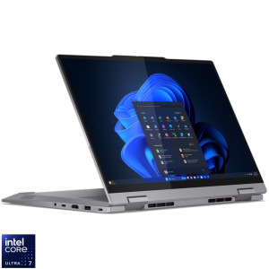 Lenovo 14'' ThinkBook 14 2-in-1 G4 IML, WUXGA IPS Touch, Procesor Intel® Core™ Ultra 7 155U (12M Cache, up to 4.80 GHz), 16GB DDR5, 512GB SSD, Intel Graphics, Win 11 Pro, Luna Grey