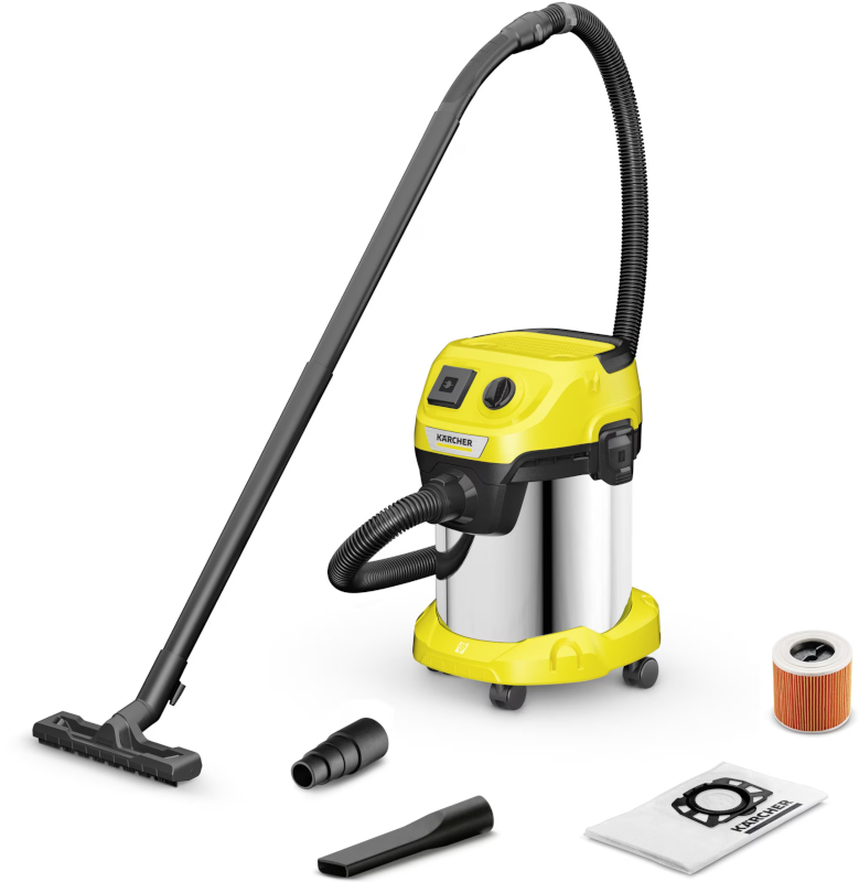 Aspirator Karcher cu sac, WD 3 P S V-17/4/20, 1000W, 17L