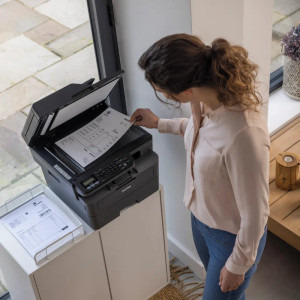 Brother MFC-L2802DW, Laser, Monocrom, Format A4, Duplex, Retea, Wi-Fi, Fax