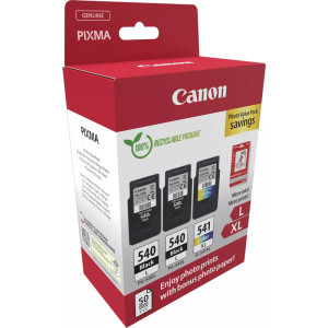 Canon Cartus PG-540L x2 + CL-541XL + Hartie foto GP-501 50 de coli Value Pack