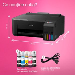Epson EcoTank L1230, InkJet CISS, Color, Format A4
