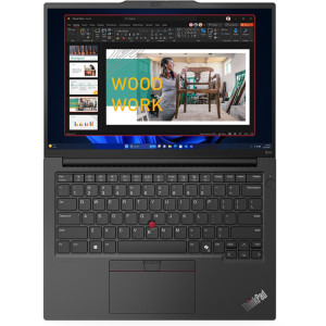 Lenovo 14'' ThinkPad E14 Gen 6, WUXGA IPS, Procesor Intel® Core™ Ultra 5 125U (12M Cache, up to 4.30 GHz), 16GB DDR5, 512GB SSD, Intel Graphics, No OS, Black