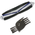 Accesoriu aspirator Rowenta Perie pentru par de animale + periuta Rowenta ZR720003, compatibil RR72XX