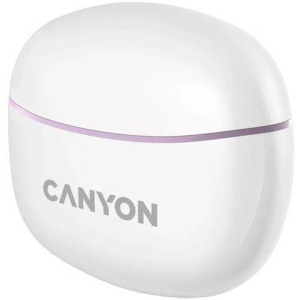 Canyon TWS5, Wireless Stereo, White-Purple