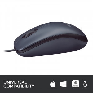 Logitech M100, Dark Grey