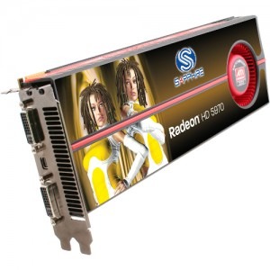 Sapphire Radeon HD5970 2GB GDDR5 2x 256-bit Full Retail