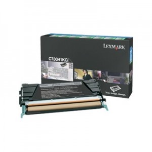 Lexmark Toner C736H1KG Black Return