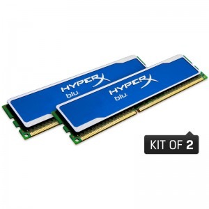 HyperX Blu 2GB DDR3 1600MHz CL9 Dual Channel Kit