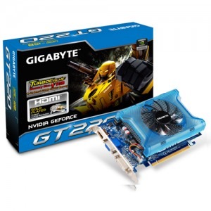 GIGABYTE GeForce GT220 512MB DDR3 TurboCache 128-bit