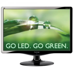 ViewSonic VA2231w-LED 21.5 inch 5 ms wide black
