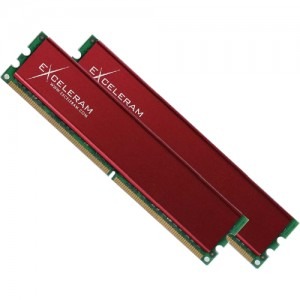 Exceleram Red Culvert 4GB DDR3 1600MHz CL6 Dual Channel Kit 6-9-8-24