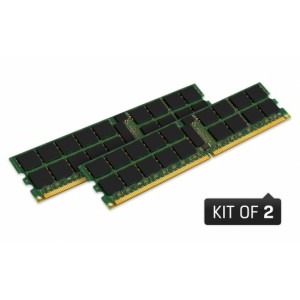Kingston Memorie ECC RDIMM DDR2 4GB 400MHz CL3 1.8v Single Rank x4 Dual Channel Kit - compatibil HP/Compaq