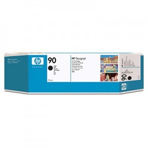 HP Cartus 90 Black Triple-Pack