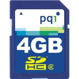 PQI SDHC 4GB Class 2