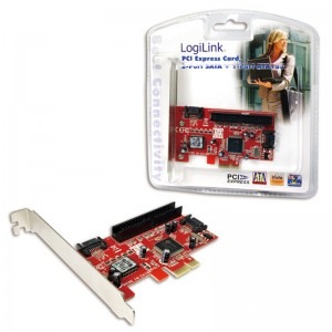 Logilink 1x PCI-E Male - 2x SATA-II Male + 1x IDE Male