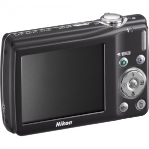Nikon COOLPIX S220 black + Husa + SD 2 GB