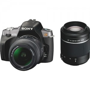 Sony DSLR-A230Y + obiectiv SAL-1855 + obiectiv SAL-55200