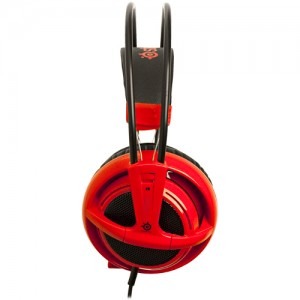 SteelSeries Siberia v2 full-size Headset red
