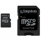 Kingston Micro SD 2GB + adaptor SD
