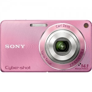 Sony Cyber-Shot DSC-W350 pink