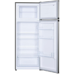 Heinner HF-H2206XE++, 206 L, Clasa E, Termostat ajustabil, Iluminare LED, 143 cm, Inox